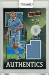 2016-17 PANINI Aficionado Stefan de Vrij Authentics Memorabilia #62【32/99】 SS Lazio