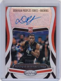 2020 Panini Certified Cleveland Browns Donovan Peoples-Jones Rookie Signatures 006/199