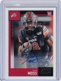 2020 Panini Score Utah Zack Moss Rookie Autographs