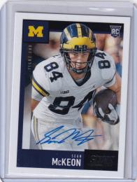 2020 Panini Score Michigan Sean McKeon Rookie Autographs