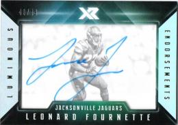 2017 PANINI Xr Leonard Fournette Autograph 40/49
