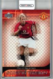 2002 Upper Deck Manchester United David Beckham Scoring Threats #71 Manchester United