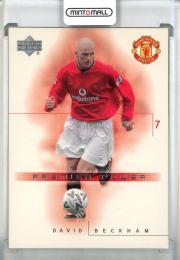 2001 Upper Deck Manchester United David Beckham Premier Power #46 Manchester United