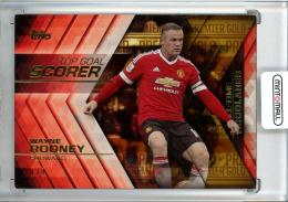 Topps Premier Gold 2015-2016 Wayne Rooney All-Time Accolades/Top Goalscorer/#AA-3【1/1】 Manchester United