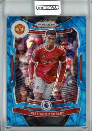 2021-22 Panini Prizm Premier League Soccer Cristiano Ronaldo Base/Blue Ice Prizms/#283【43/75】 Manchester United