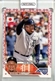 2023 Topps Japan Miguel Cabrera Cherry Blossoms【86/99】 Detroit Tigers