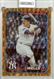 2024 Topps Austin Wells Orange Foil【159/299】 New York Yankees