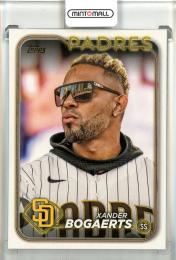 2024 Topps Xander Bogaerts Golden Mirror Image Variations San Diego Padres