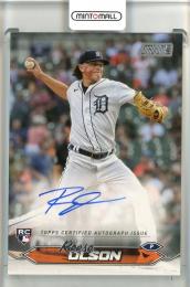 2024 Stadium Club Reese Olson Autographs Detroit Tigers