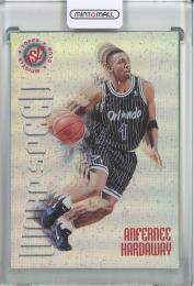 1995-96 Topps Stadium Club Anfernee Hardaway Warp Speed #WS4 Orland Magic