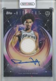 2025-26 Topps Midnight Dylan Harper Rookie Jersey Autographs Twilight #RJADH【175/199】 San Antonio Spurs