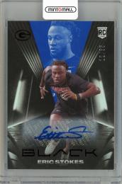 2021 PANINI Black Rookie Autographs Sapphire Eric Stokes Green Bay Packers 【12/35】