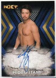 2017 TOPPS WWE NXT	Blue Parallel Autograph	Hideo Itami	【25/50】
