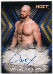 2017 TOPPS WWE NXT	Blue Parallel Autograph	Oney Lorcan	【42/50】