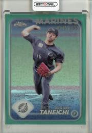 2025 Topps NPB Chrome 種市篤暉 Aqua Refractor #21 ※反り有【010/199】 千葉ロッテマリーンズ