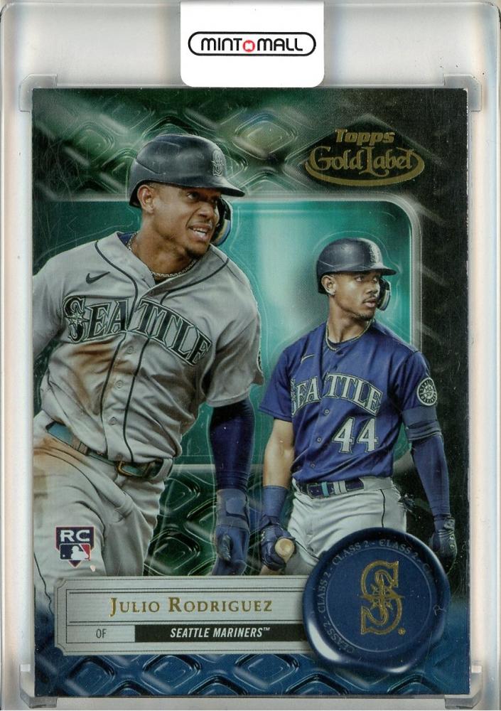 スポーツ選手 julio rodriguez topps gold label MLB RC Julio Rodriguez 2022 Topps Gold Label #4 Class 1 Price Guide