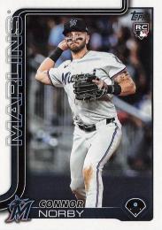 2025 Topps SERIES.1 MLB #132 Connor Norby レギュラーカード RC