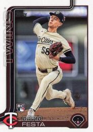 2025 Topps SERIES.1 MLB #178 David Festa レギュラーカード RC