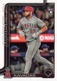 2025 Topps SERIES.1 MLB #278 Niko Kavadas レギュラーカード RC