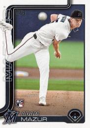 2025 Topps SERIES.1 MLB #309 Adam Mazur レギュラーカード RC