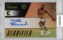 2017-18 PANINI Essentials Nate Thurmond Glorified Signatures Gold 35枚限定 /14