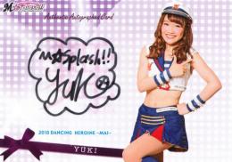 2018 BBM チアリーダー舞 ロッテ YUKI 直筆サインカード 60枚限定 /20