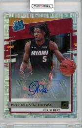 2020-21 PANINI Donruss Precious Achiuwa Rated Rookies Signature Choice Base NO.235