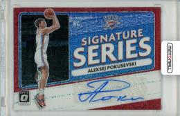 2020-21 PANINI Donruss Optic Aleksej Pokusevski Signature Series Base Choice No.SS-ALP
