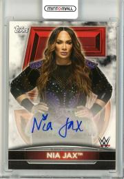 2021 Topps WWE Women’s Division  Nia Jax 5th Anniversary Championship Autographs 79/99