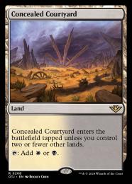【OTJ】【ENG】【Foil】《秘密の中庭/Concealed Courtyard》