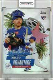 2025 Topps Dalton Rushing Home Field Advantage #HA48 Los Angeles Dodgers