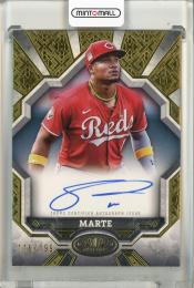 2025 Topps Tier One Noelvi Marte Break Out Autographs #BOANM【116/199】 Cincinnati Reds