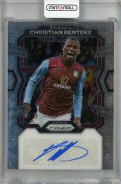 2023-24 Panini Prizm Premier League Christian Benteke Signatures #3 Auto Aston Villa