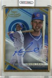 2021 Topps Gold Label Mark Grace Framed Autographs Blue #FAMG【32/50】 Chicago Cubs
