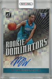 2019-20 Panini Donruss PJ Washington Jr. Rookie Dominator Signatures #11 Auto【57/99】 Charlotte Hornets