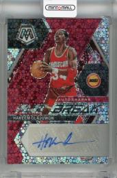 2022-23 Panini Mosaic Hakeem Olajuwon Autographs Fast Break #5 ※裏面初期傷あり Houston Rockets