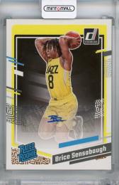 2023-24 Panini Donruss Brice Sensabaugh Rated Rookies Signatures #292 Auto ※裏面白かけあり Utah Jazz