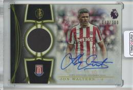 2016 Topps Premier Gold Soccer  Jon Walter Autograph Relics 43/100