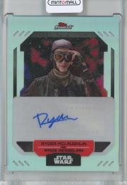 2023 Topps Finest Star Wars  Ryder McLaughlin as Wade Resselian Finest Autographs