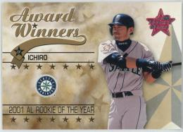 2002 Leaf Rookies and Stars #298 Ichiro Suzuki 01 ROY