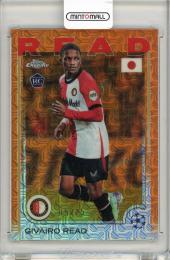 2024-25 Topps UEFA Japan Edition Soccer Givairo Read Orange Mojo Refractor【05/25】 Feyenoord RC