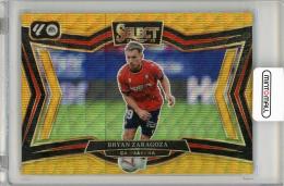2024-25 Panini Select LaLiga Bryan Zaragoza Gold Wave【04/10】 CA Osasuna
