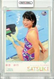 2014 BBM REAL VENUS フィンスイミング 藤巻紗月 レギュラーカード SCM版