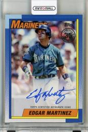 2025 Topps Series 1 Edgar Martinez '90 Topps Autographs #90AEM
