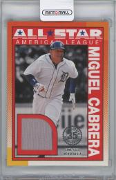 2025 TOPPS '90 Topps All Star Relics / MIGUEL CABRERA(Detroit Tigers)