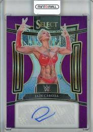 2024 Panini Select WWE Jade Cargill Signatures/Purple Prizms/#SG-JCG【17/35】