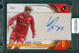 2024 TOPPS J.League Flagship キャスパー・ユンカー 直筆サイン入りカード 名古屋グランパス