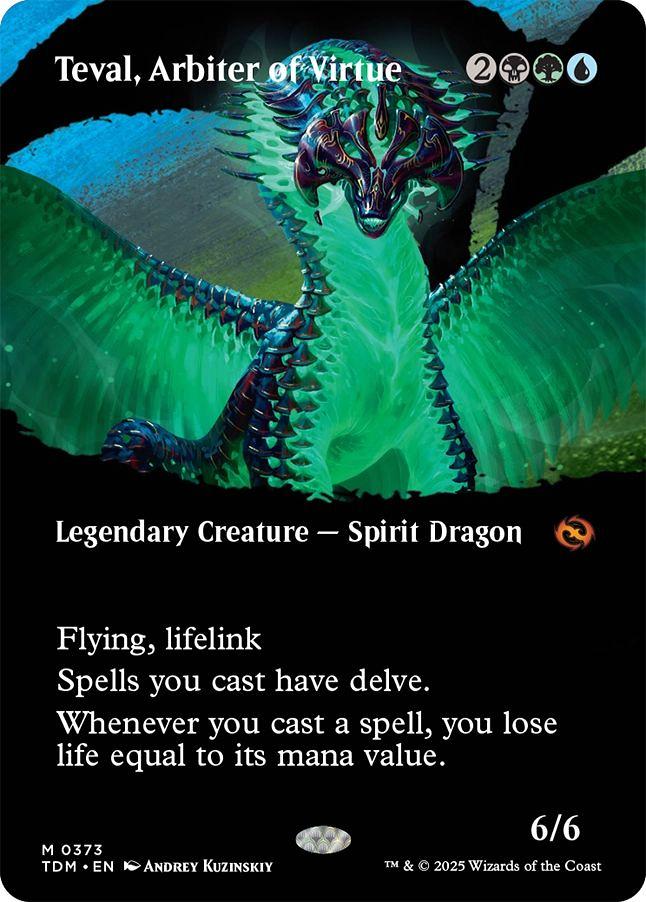 mtg 稀少 箔押し プロモ 高徳の調停者テヴァル FOIL tdm mtg 稀少 箔押し プロモ 高徳の調停者テヴァル FOIL tdm - メルカリ