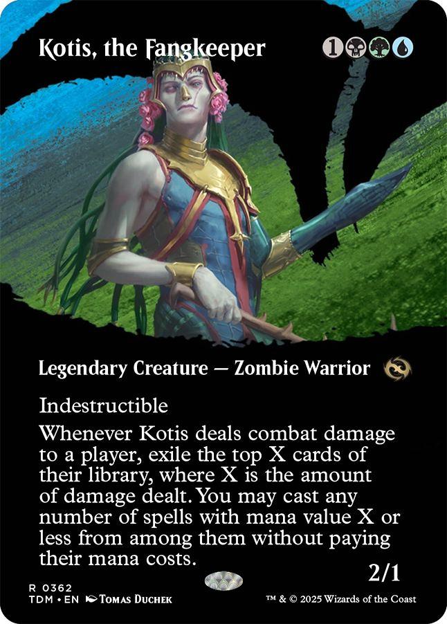 mtg 統率者 デッキ 牙の番人、コーティス edh 牙の番人、コーティス (Kotis, the Fangkeeper) · Tarkir: Dragonstorm