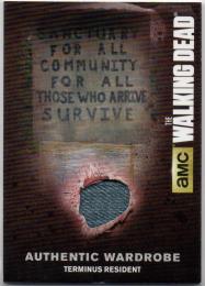 2016 CRYPTOZOIC Walking Dead Season 4 Part 2	Authentic Wardrobe	Terminus Resident
